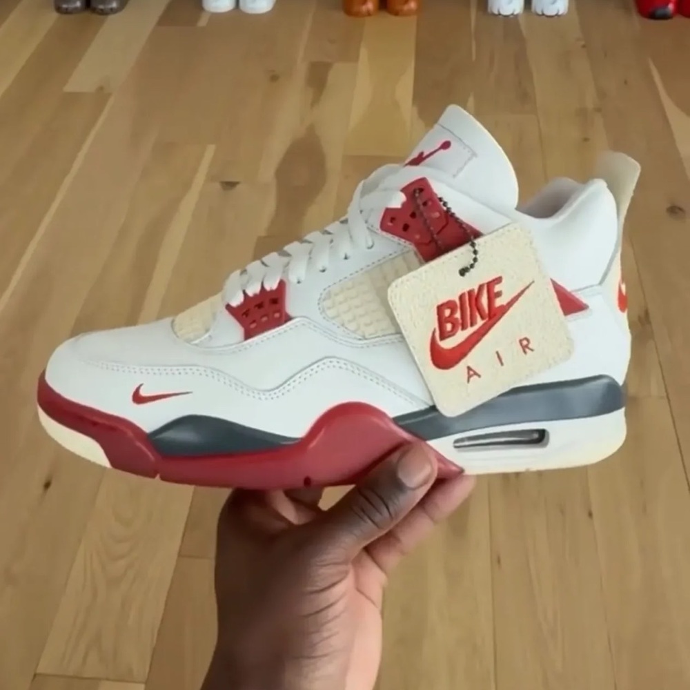 NIGEL SYLVESTER’S AIR JORDAN 4 “BRICK AFTER BRICK” SZ 12 - Picture 12 of 13